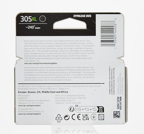 HP 3YM62AE 305XL High Yield Original