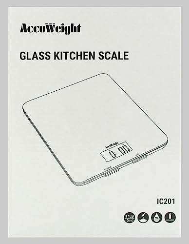 ACCUWEIGHT 201 Digital Kitchen Scales