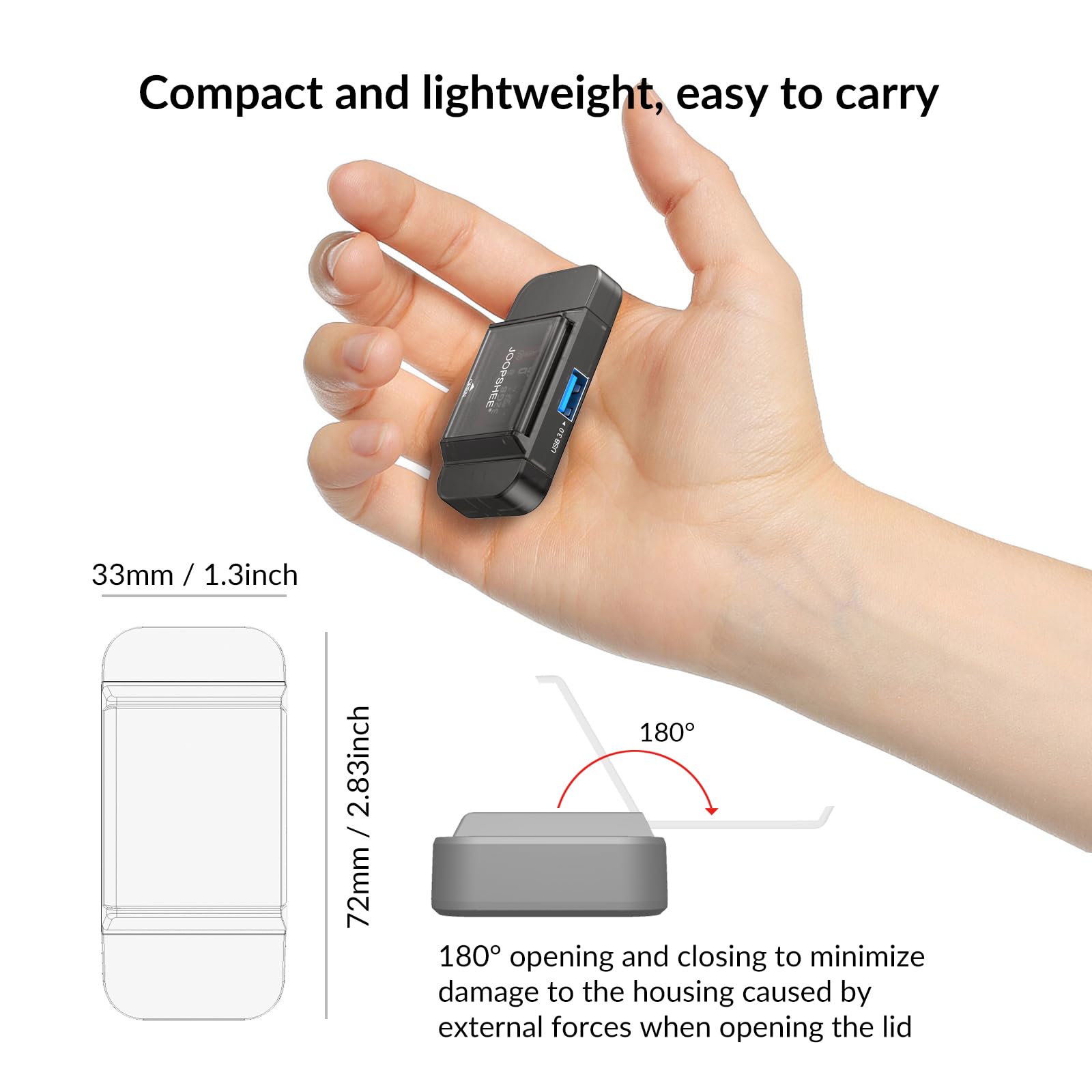 JOOPSHEE SD Card Reader