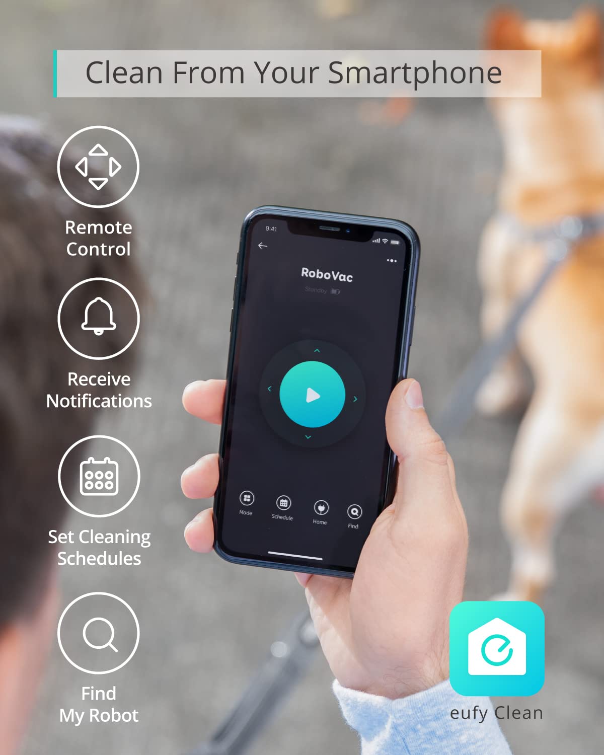 eufy Omni C20, Robot Vacuum Cleaner with Mop, All-in-One Station