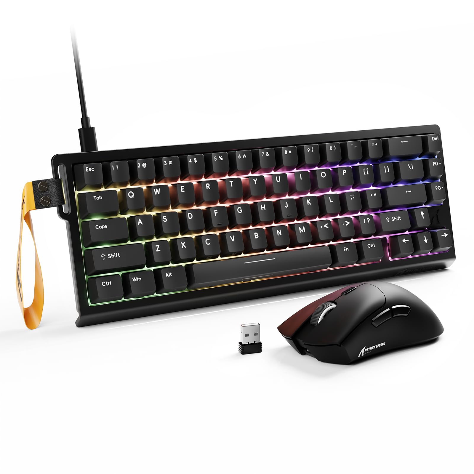 ATTACK SHARK X68 HE & R1 Gaming Keyboard