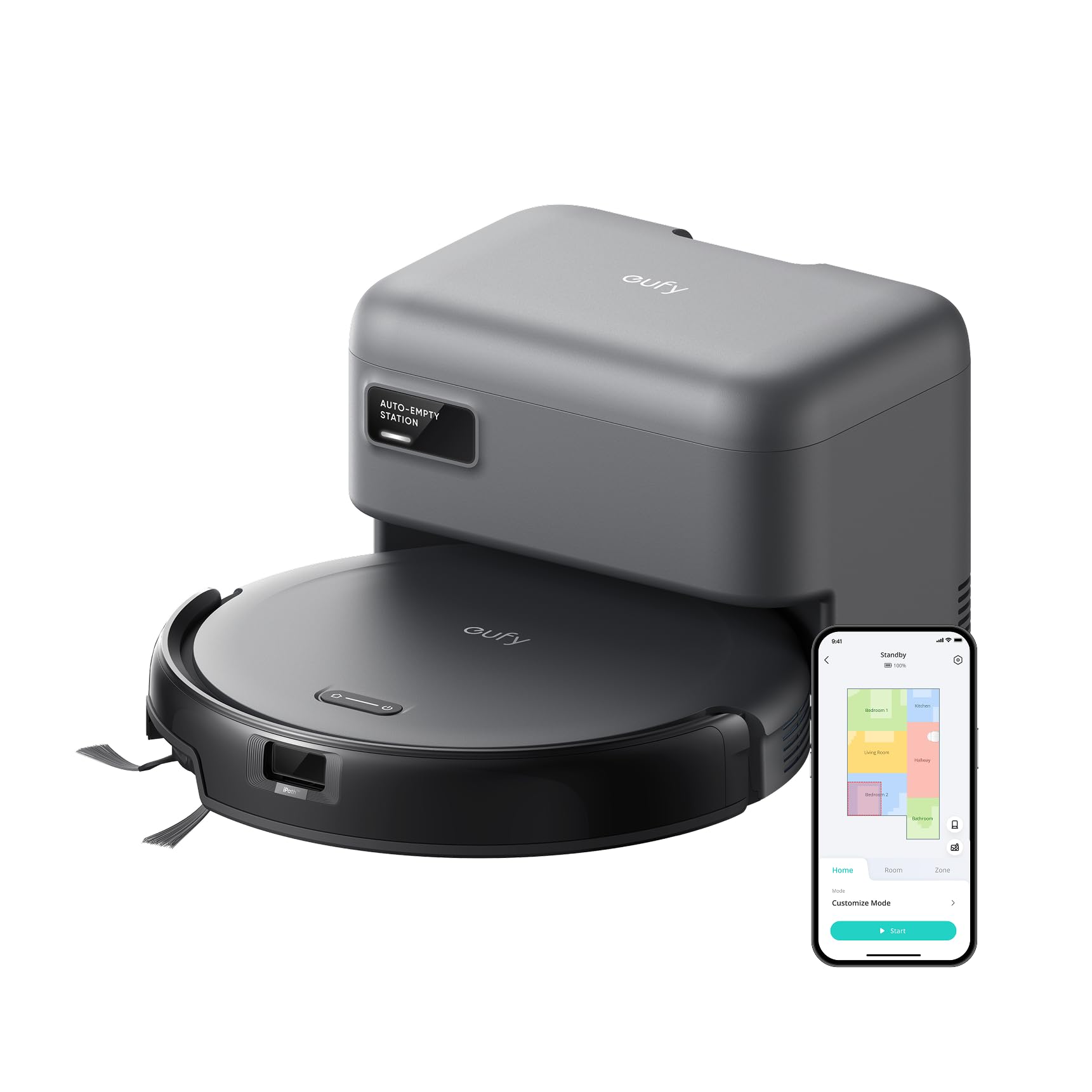 eufy Omni C20, Robot Vacuum Cleaner with Mop, All-in-One Station