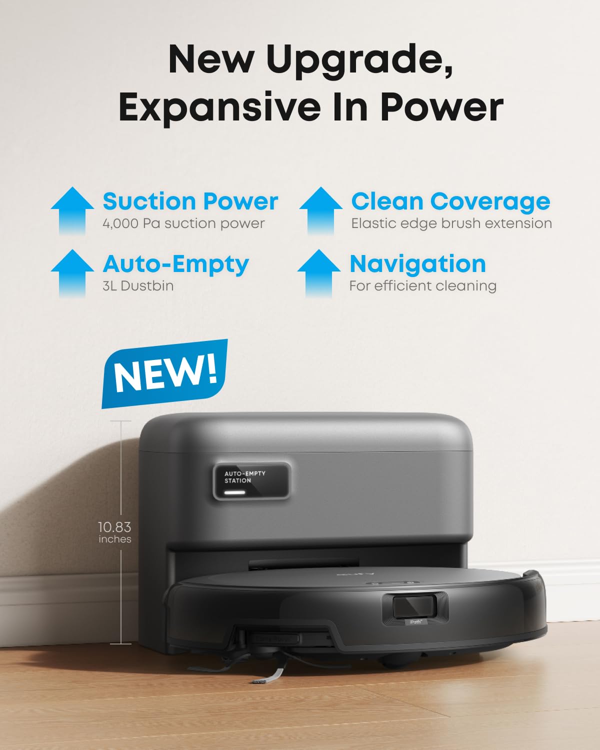 eufy Omni C20, Robot Vacuum Cleaner with Mop, All-in-One Station