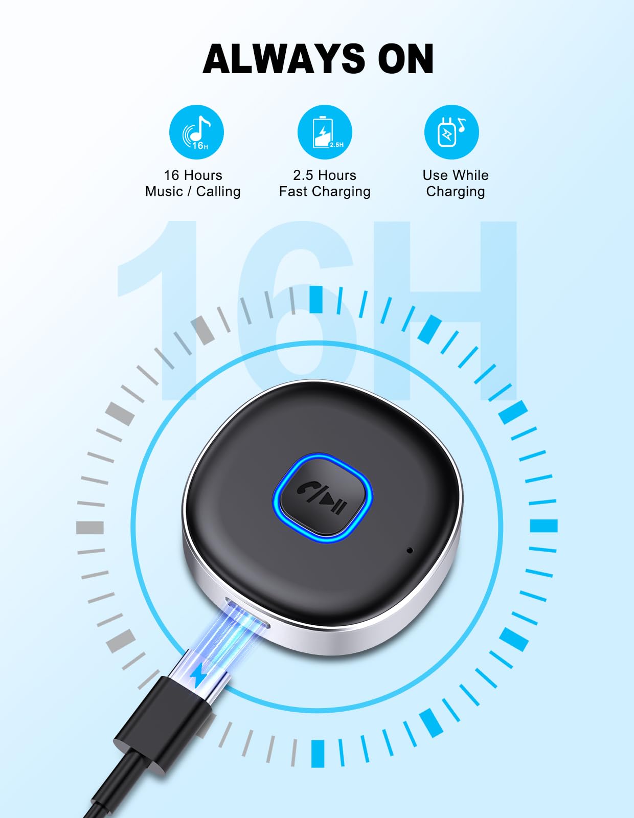 Mohard Car Bluetooth AUX Adapter