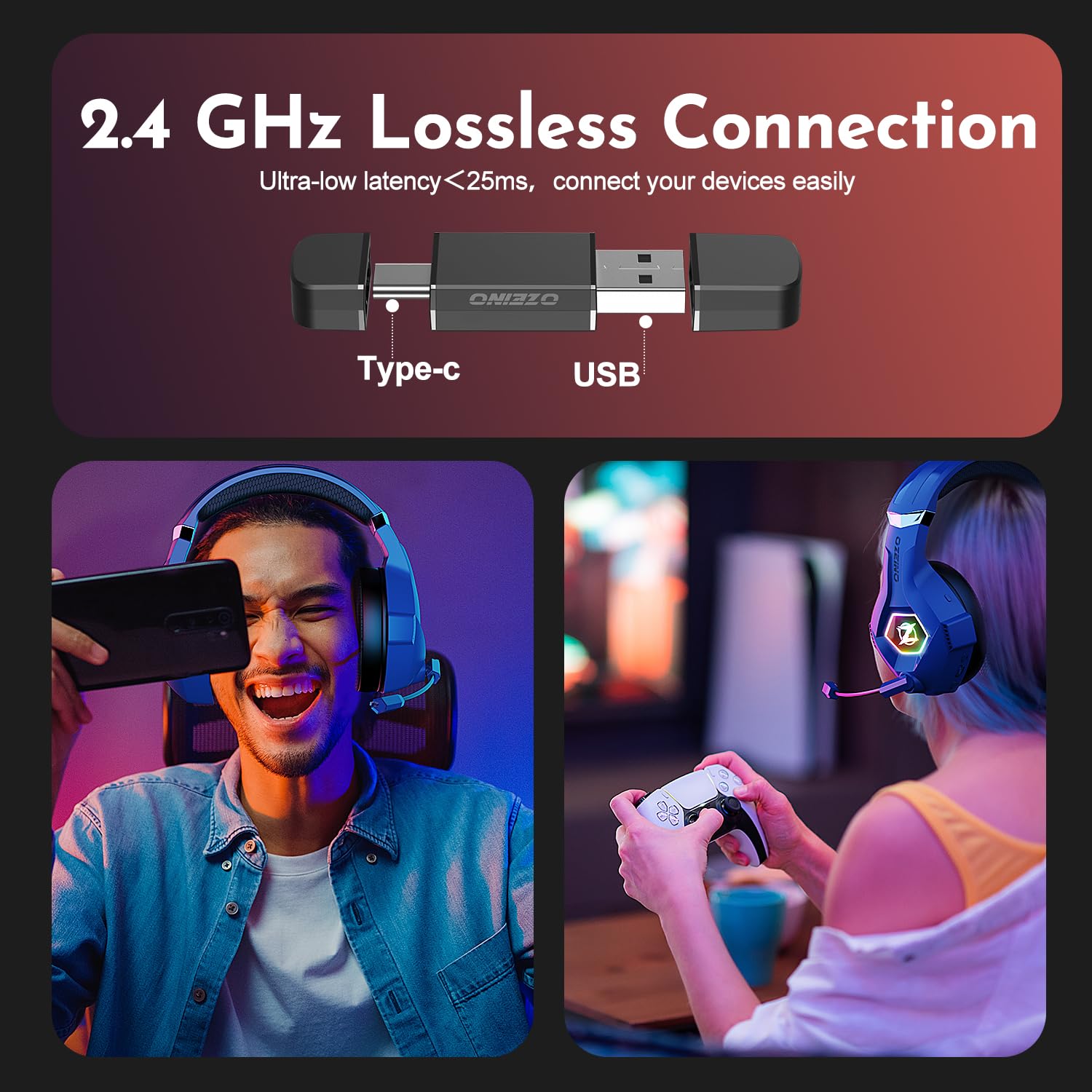 Gaming Headset Stereo Surround Sound Gaming