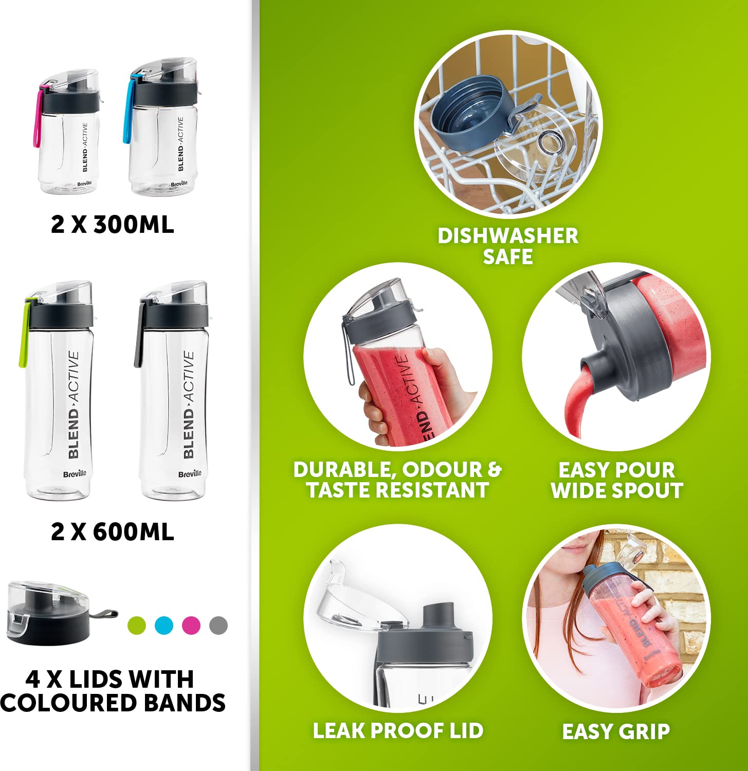 Breville Blend Active Personal Blender & Smoothie Maker