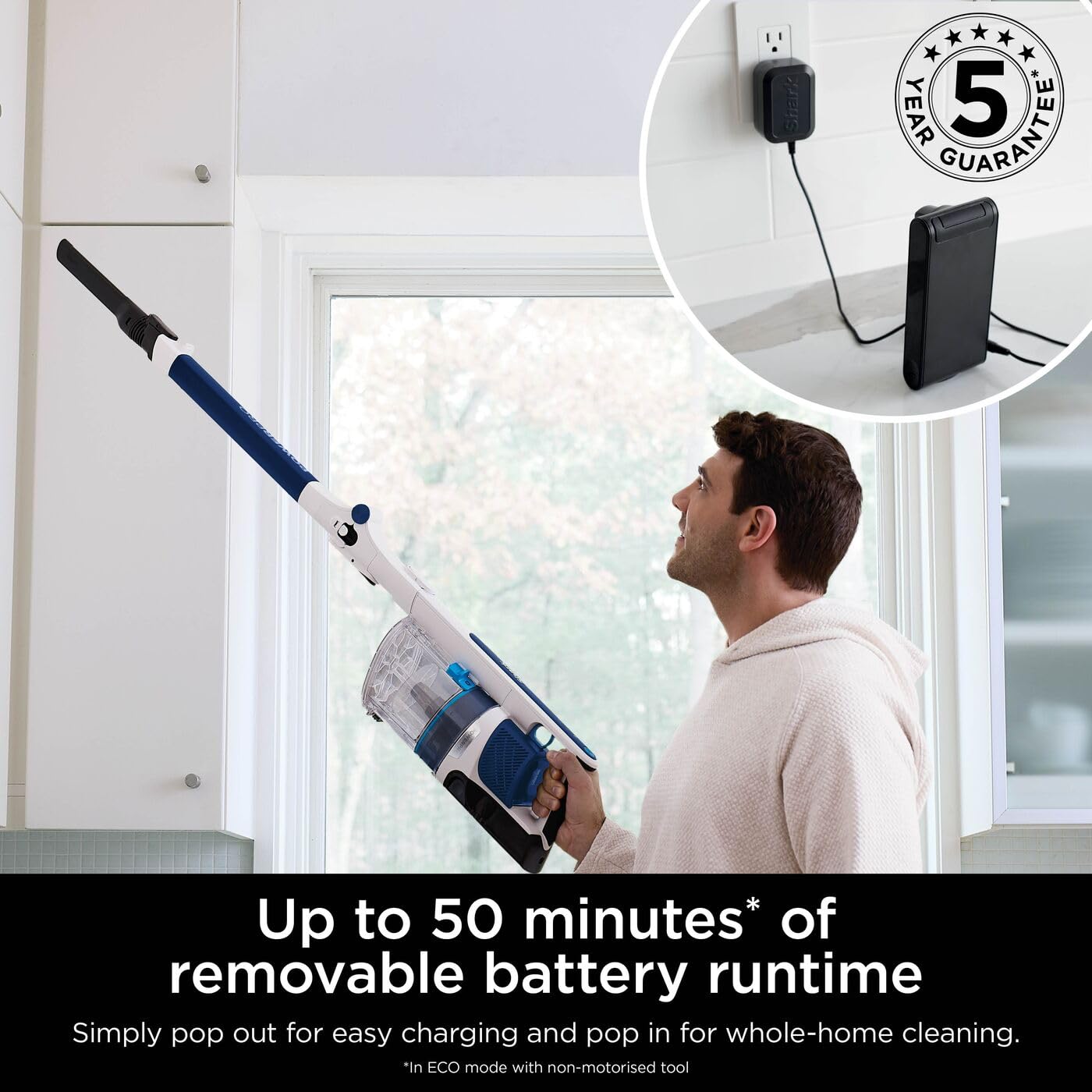 Shark Cordless Stick Vacuum Cleaner with Anti Hair Wrap