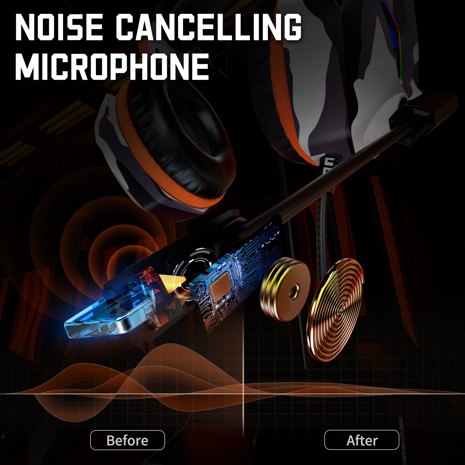 Gaming Headset Stereo Surround Sound Gaming