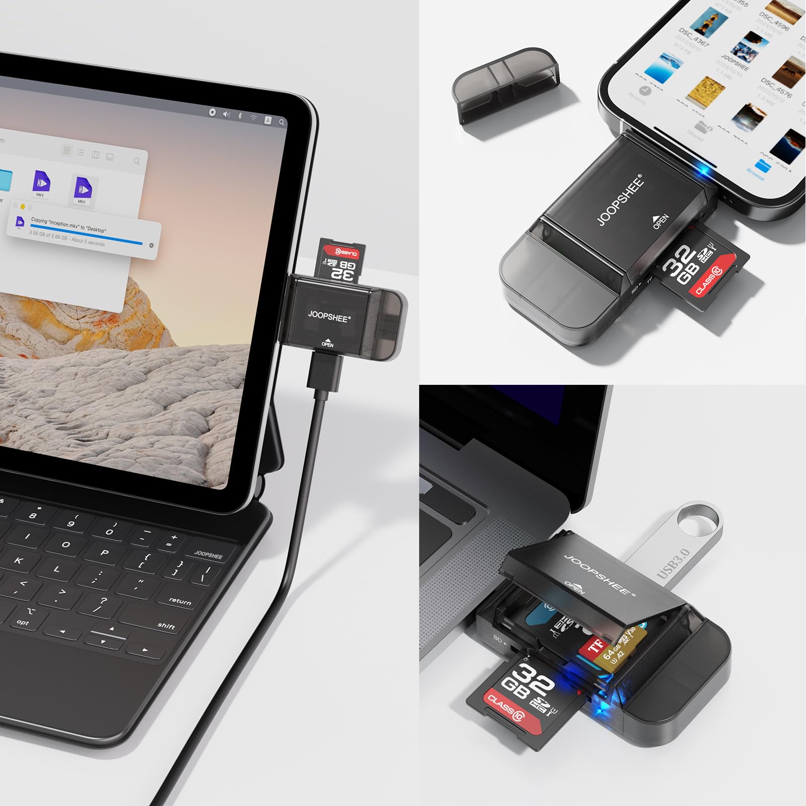 JOOPSHEE SD Card Reader