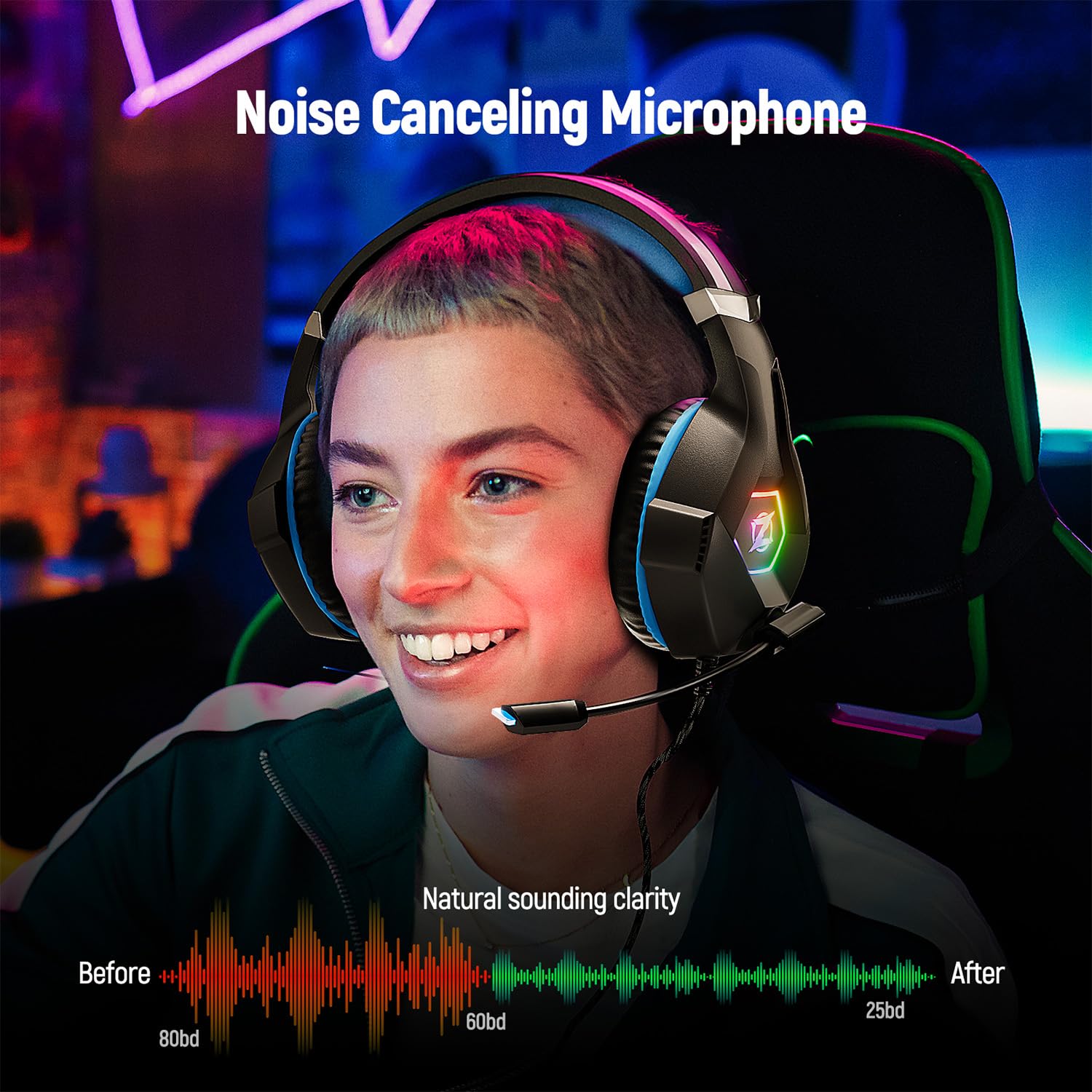 Gaming Headset Stereo Surround Sound Gaming