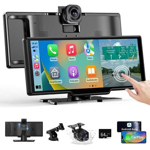 10.26" Wireless CarPlay Android Auto