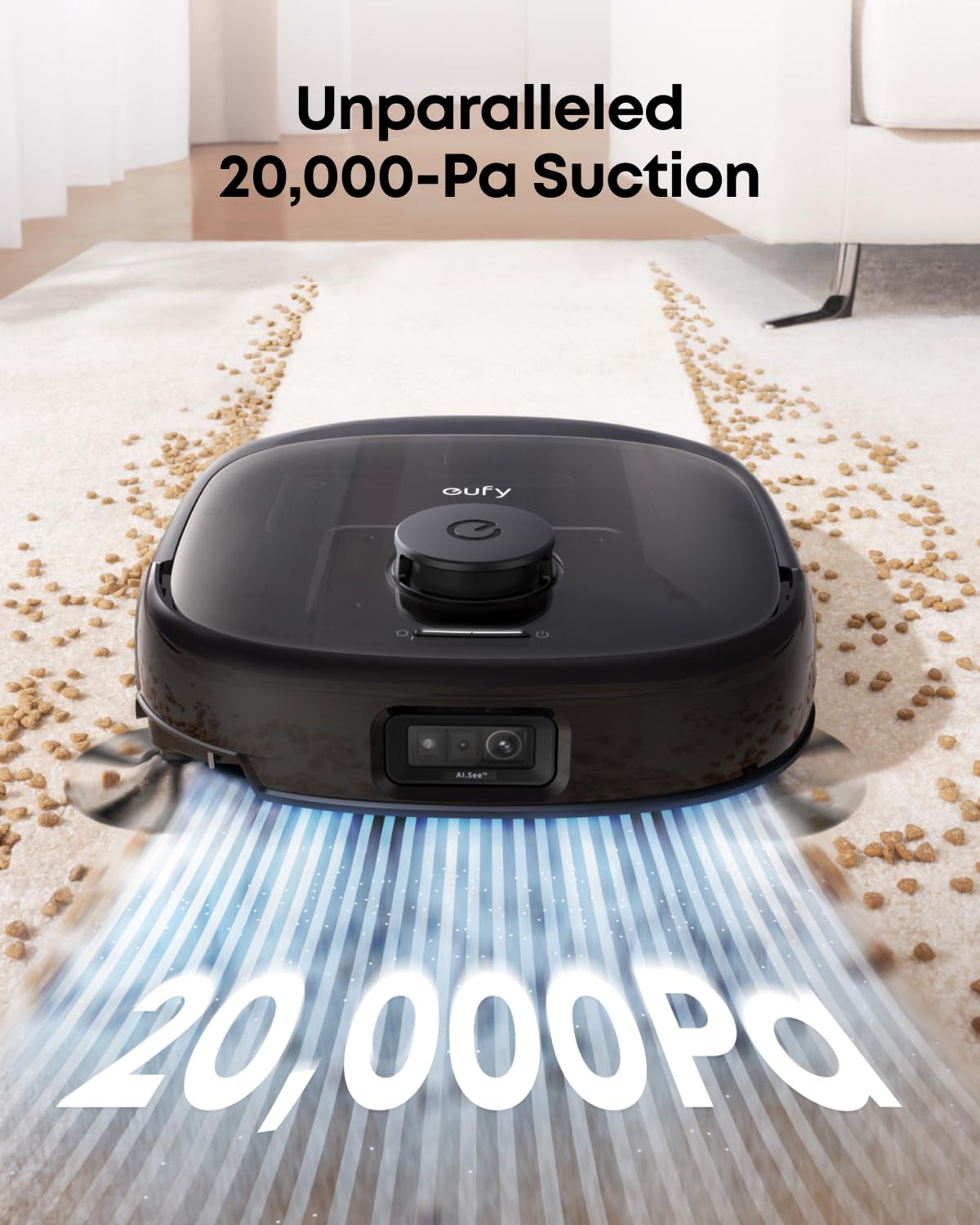 eufy Omni C20, Robot Vacuum Cleaner with Mop, All-in-One Station