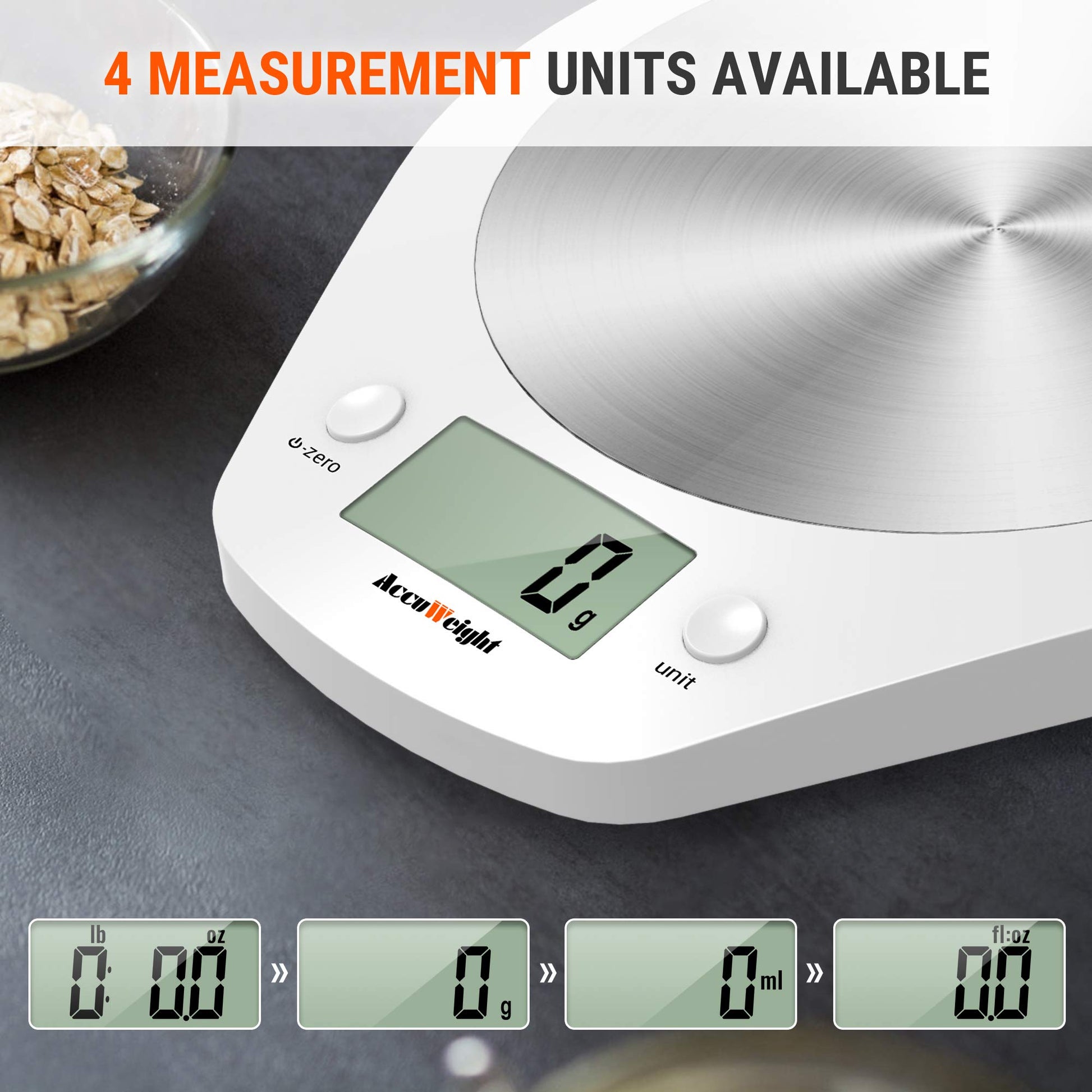 ACCUWEIGHT 201 Digital Kitchen Scales