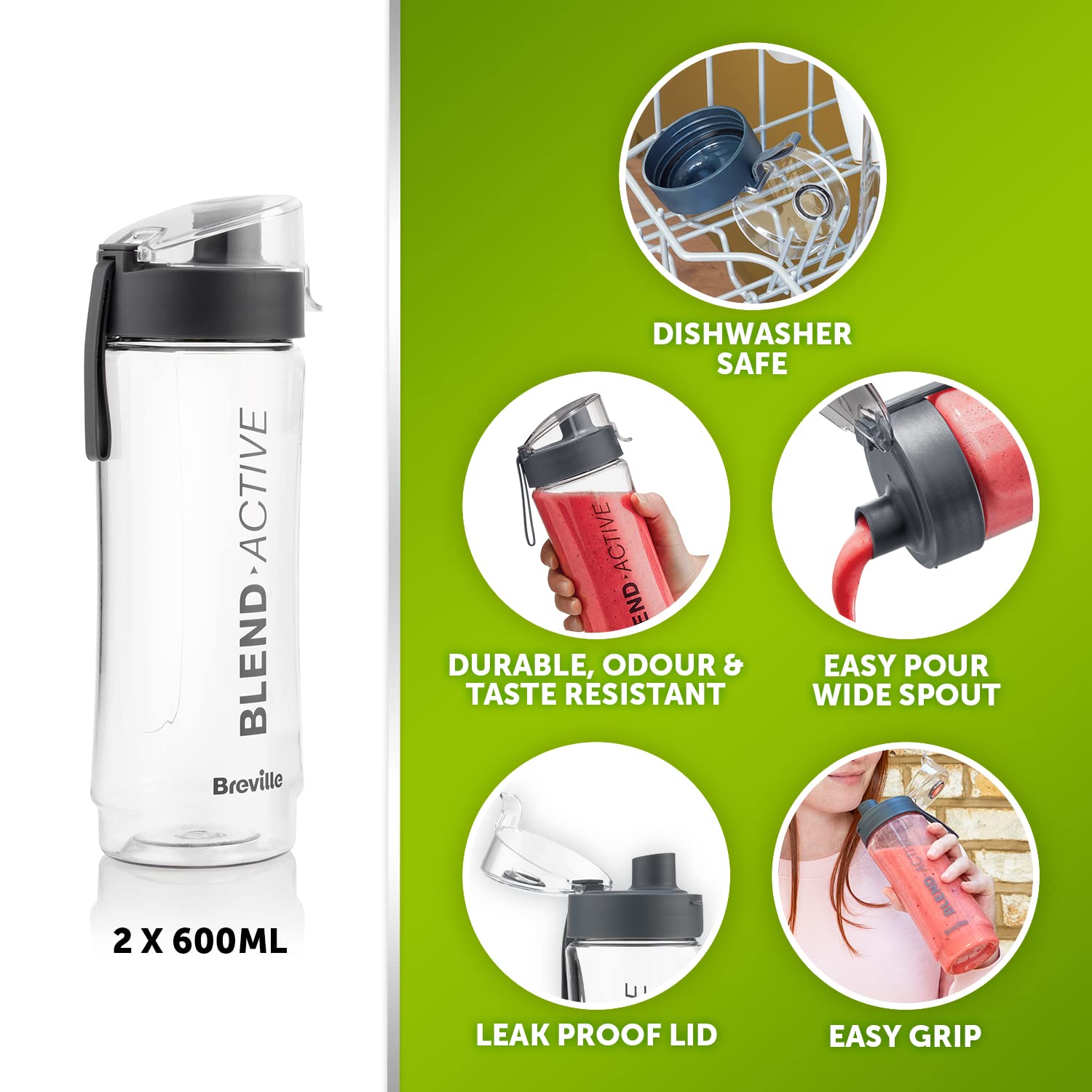 Breville Blend Active Personal Blender & Smoothie Maker