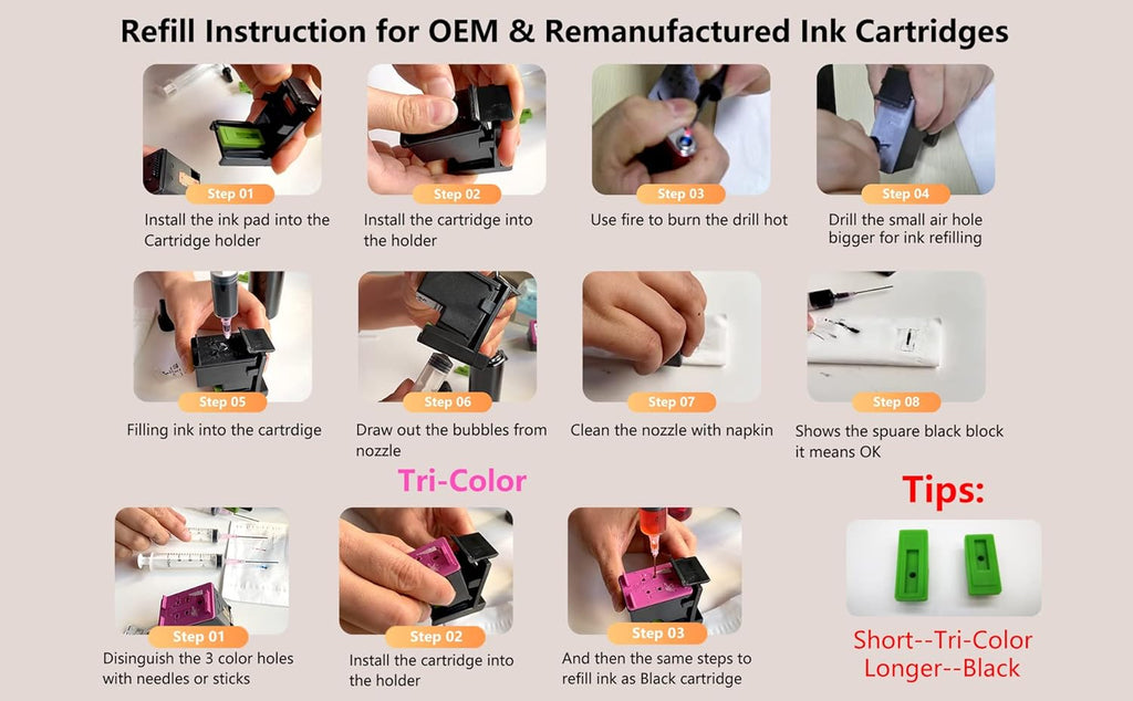 COCADEEX 500ml Ink Refill Kit
