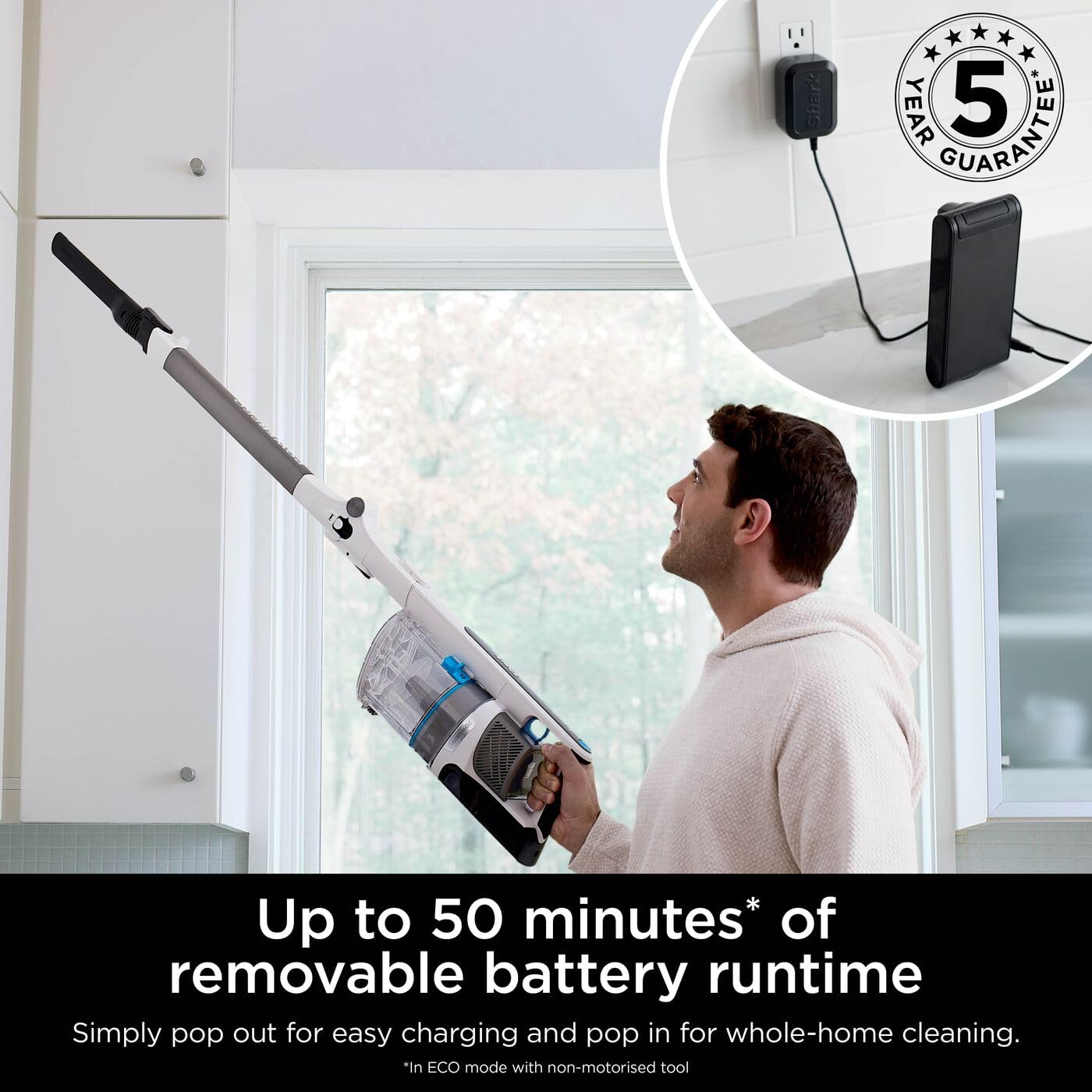 Shark Cordless Stick Vacuum Cleaner with Anti Hair Wrap