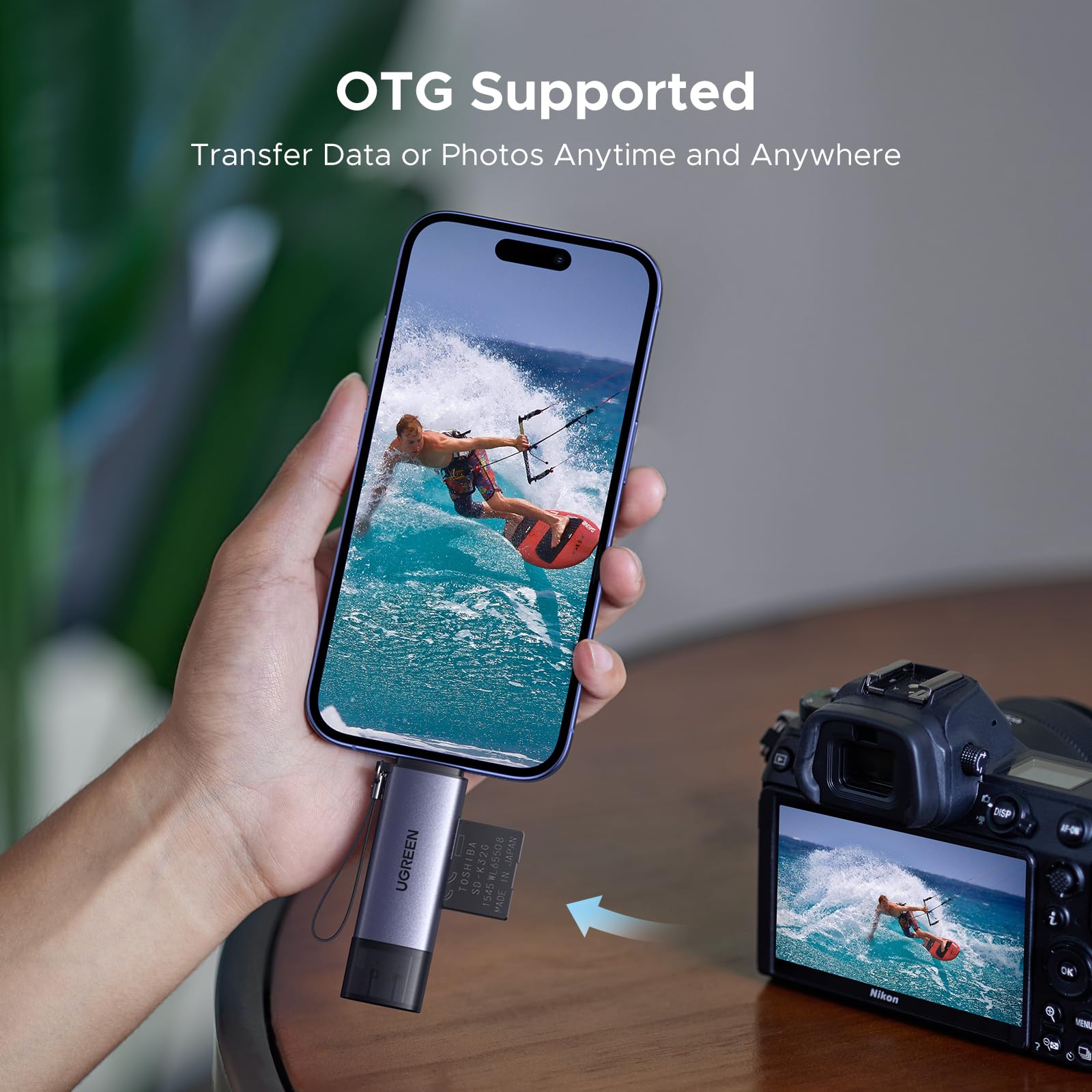 UGREEN USB SD Card Reader
