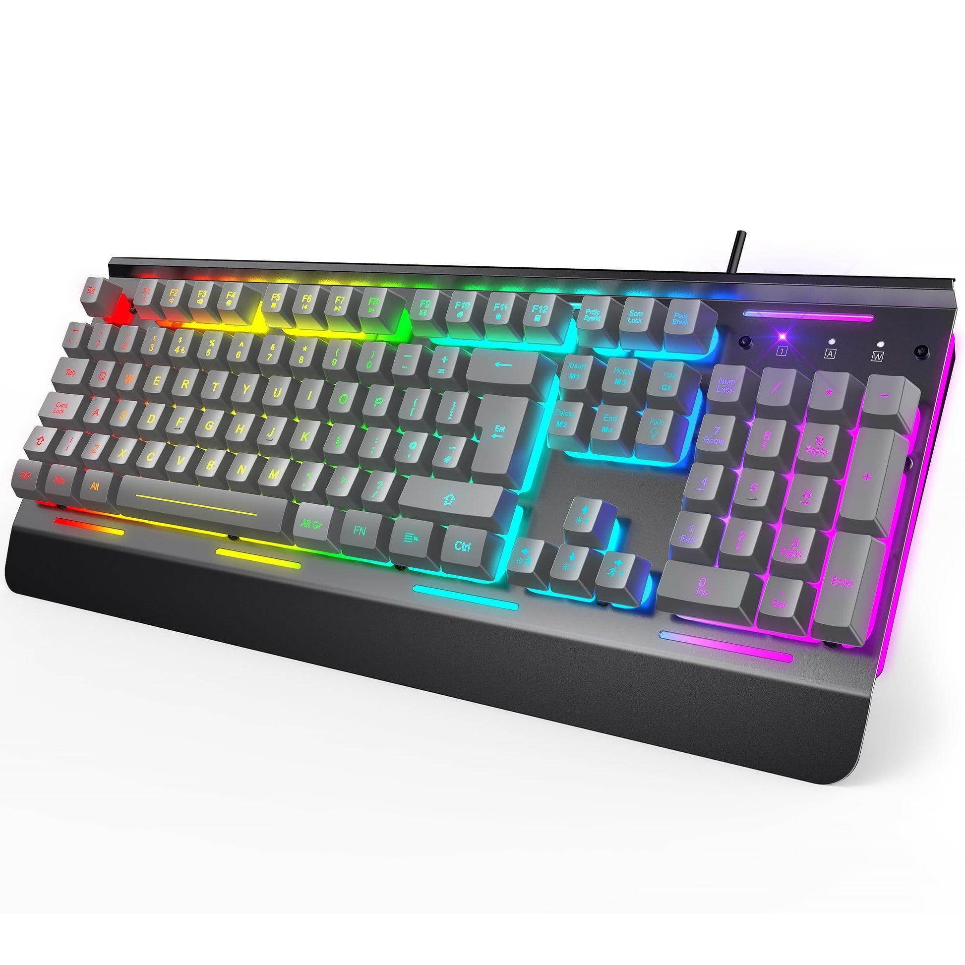 TECKNET RGB Gaming Keyboard UK Layout