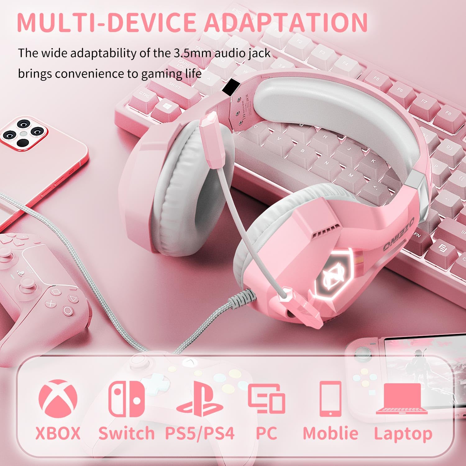Gaming Headset Stereo Surround Sound Gaming