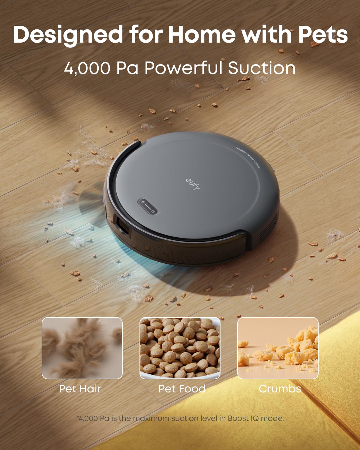 eufy Omni C20, Robot Vacuum Cleaner with Mop, All-in-One Station