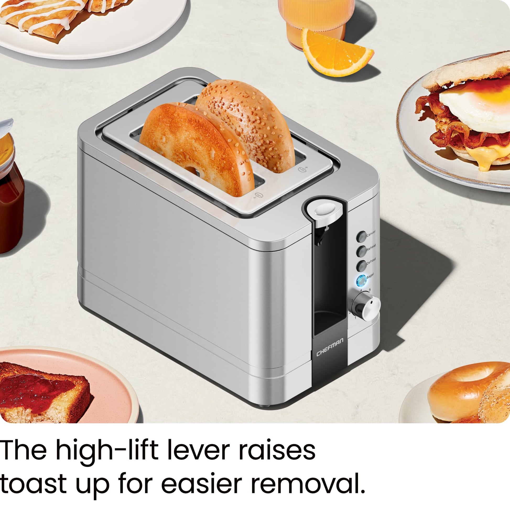 Chefman Toaster 2 Slice