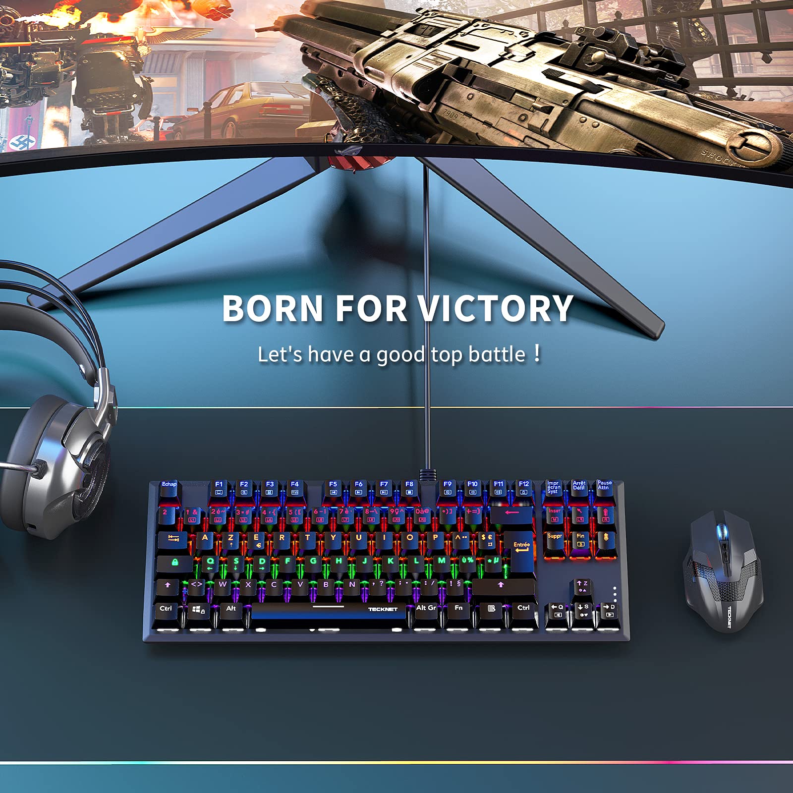 TECKNET Wireless Gaming Mouse