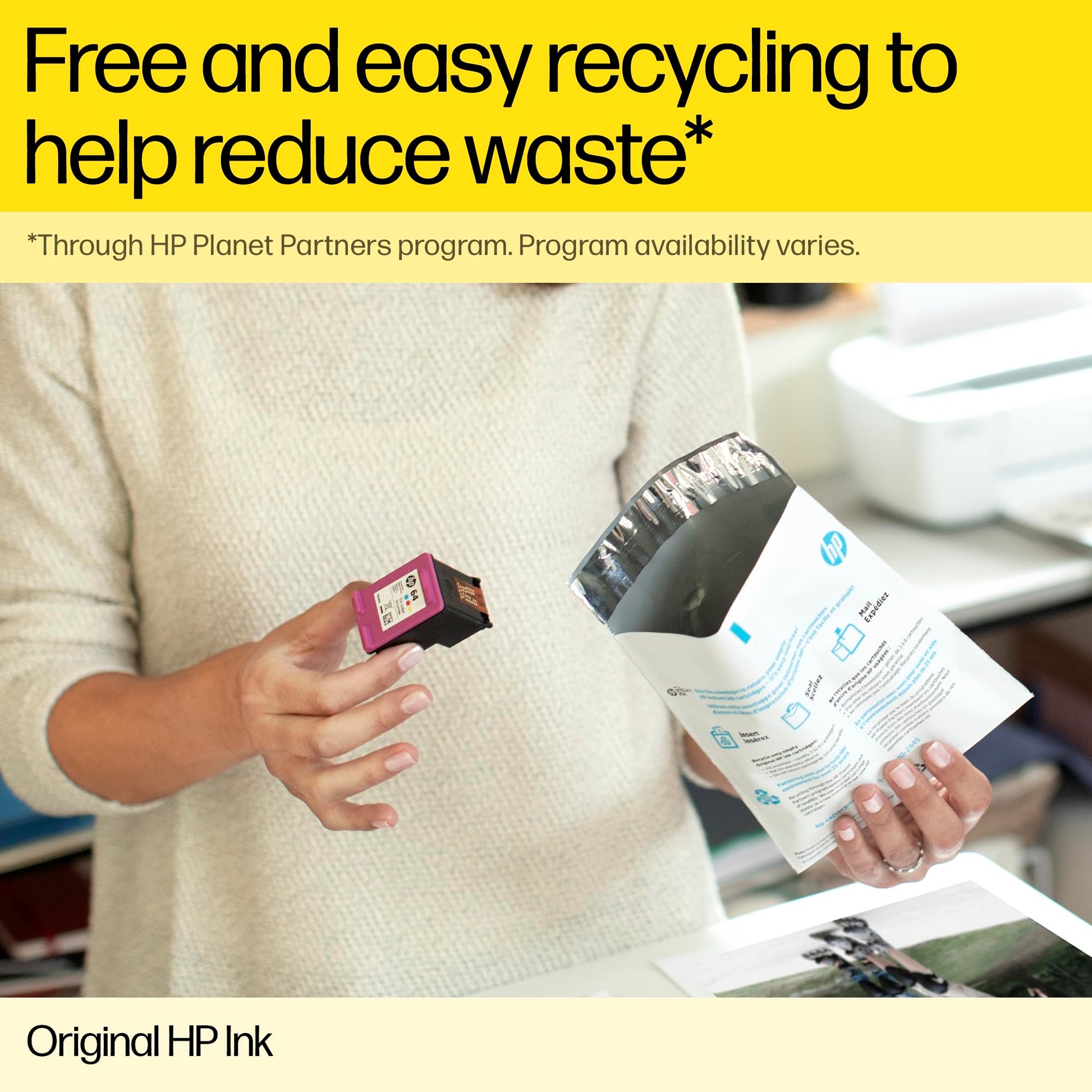 HP N9J71AE 62 Original Ink Cartridges
