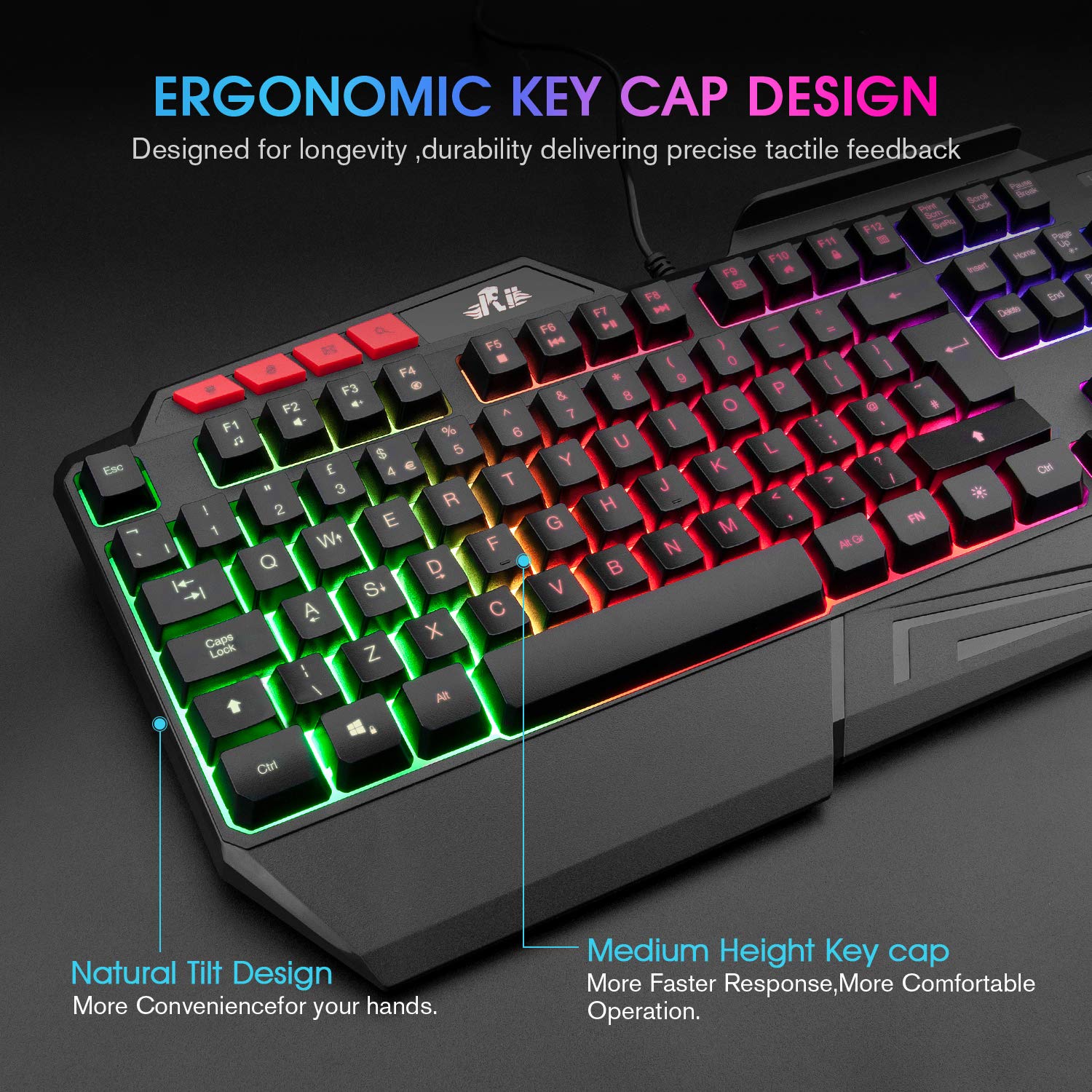 Rii RK202 Gaming Keyboard