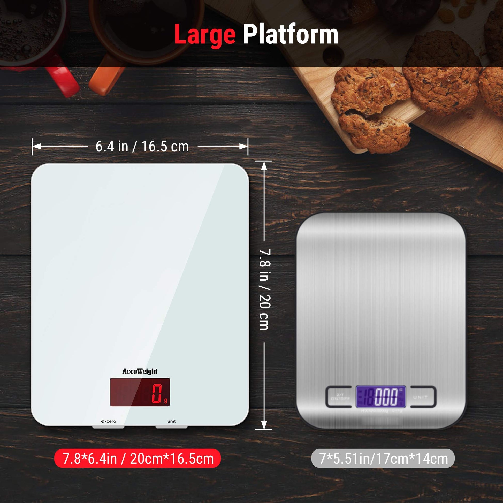 ACCUWEIGHT 201 Digital Kitchen Scales