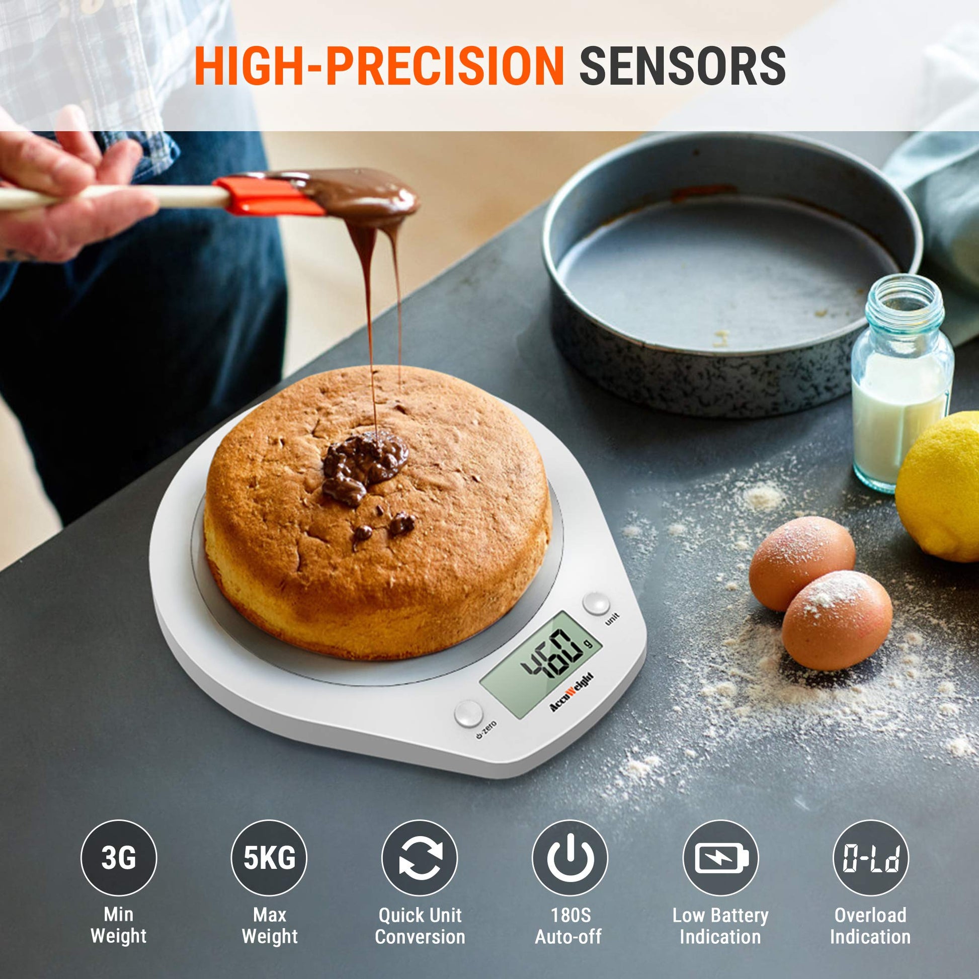 ACCUWEIGHT 201 Digital Kitchen Scales