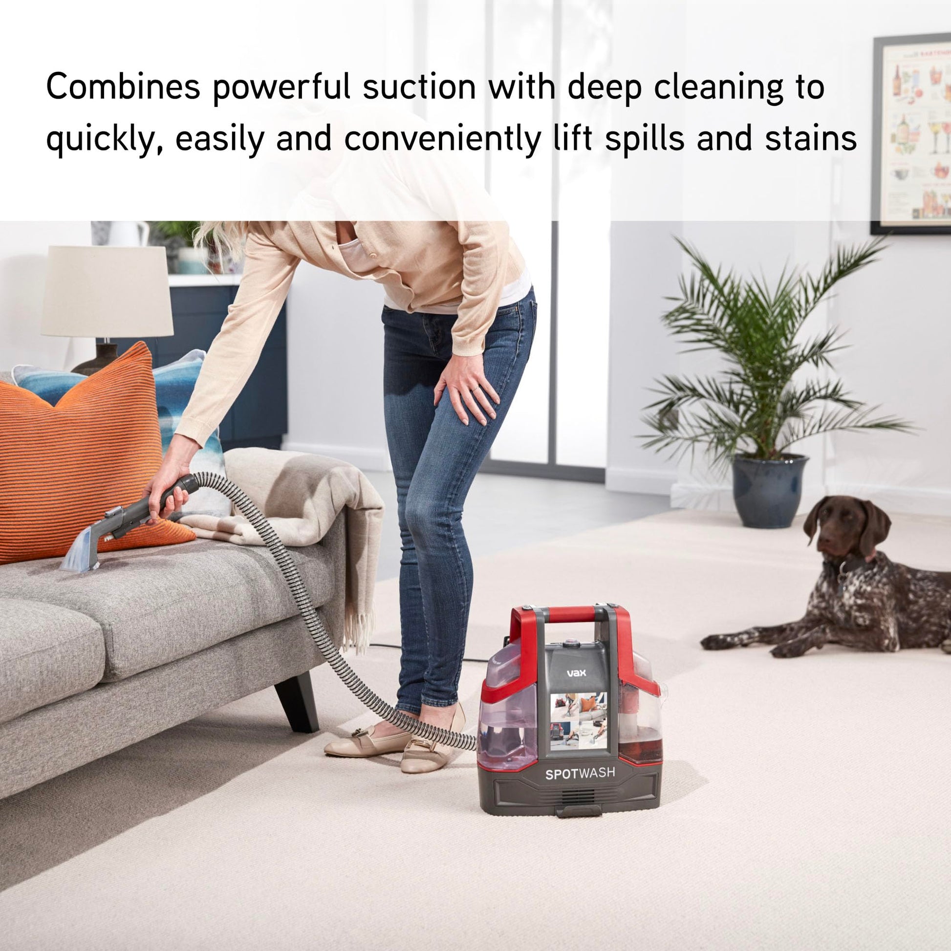 Vax SpotWash Spot Cleaner, Stain, Car, Upholstery, Sofa