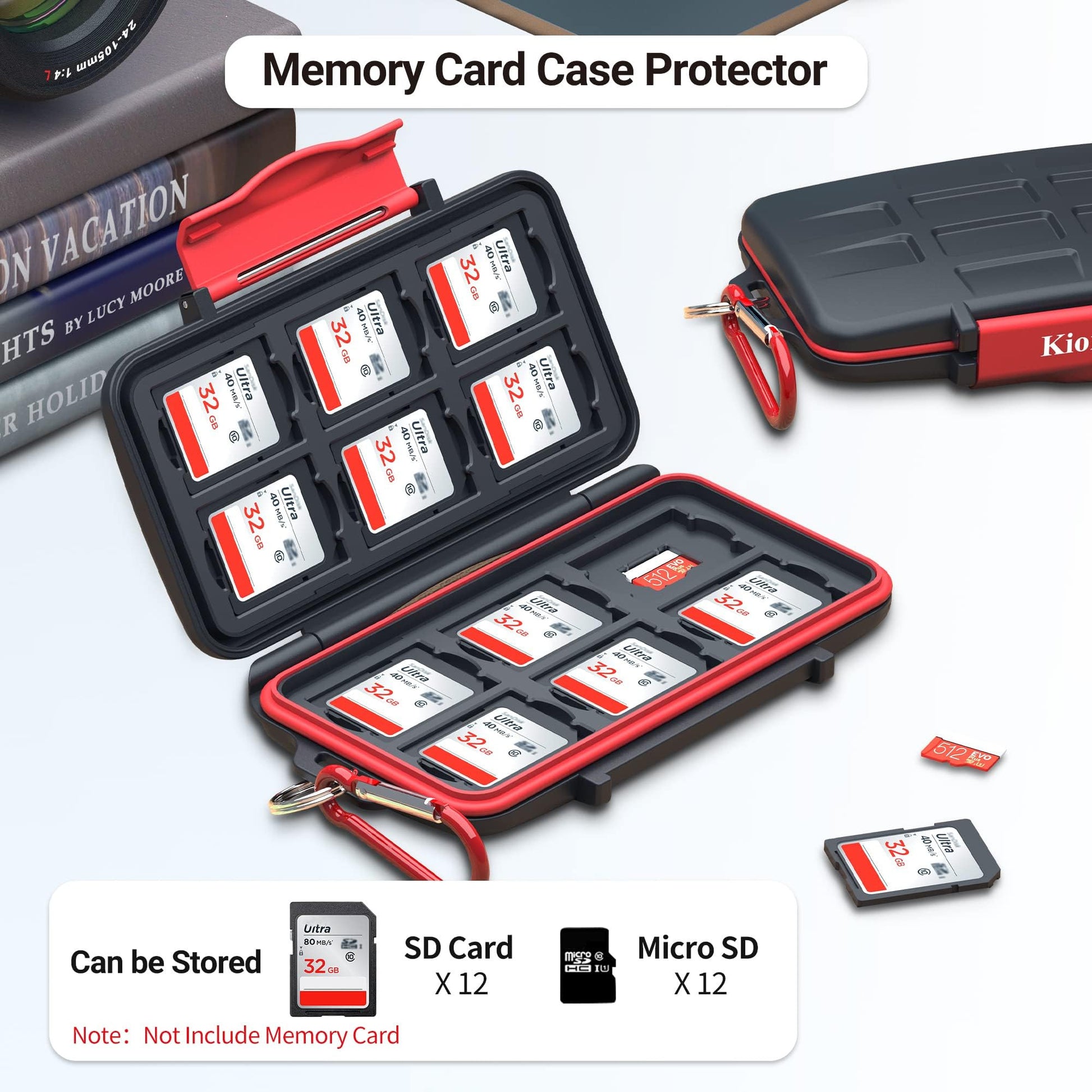 Kiorafoto Memory Card Case